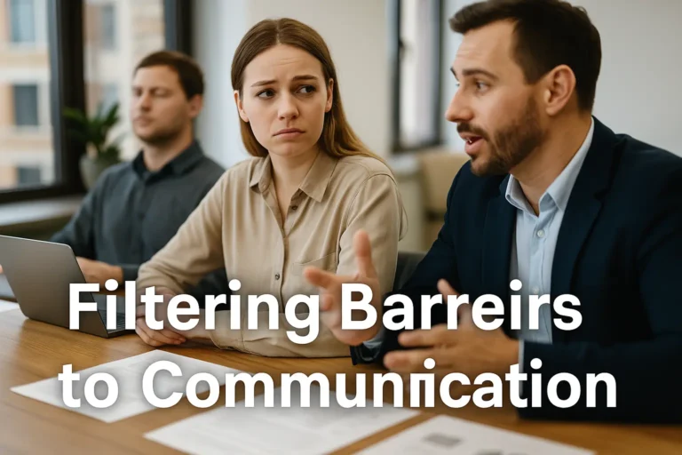 Filtering Barriers to Communication